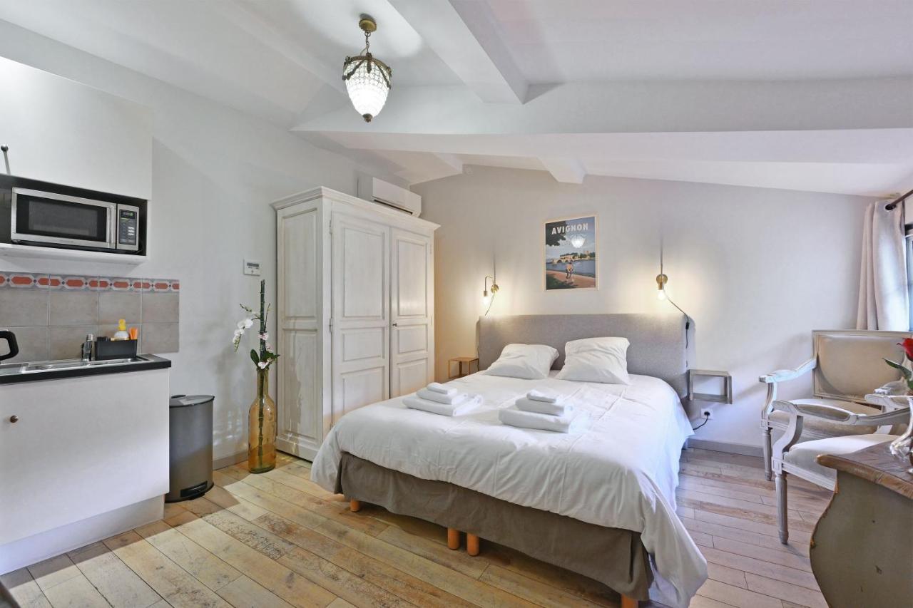 Au Coeur Des Papes, Dans Batisse De Charme Studios & Appartements En Coeur De Ville Авіньйон Екстер'єр фото