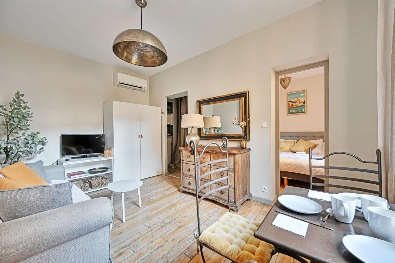 Au Coeur Des Papes, Dans Batisse De Charme Studios & Appartements En Coeur De Ville Авіньйон Екстер'єр фото