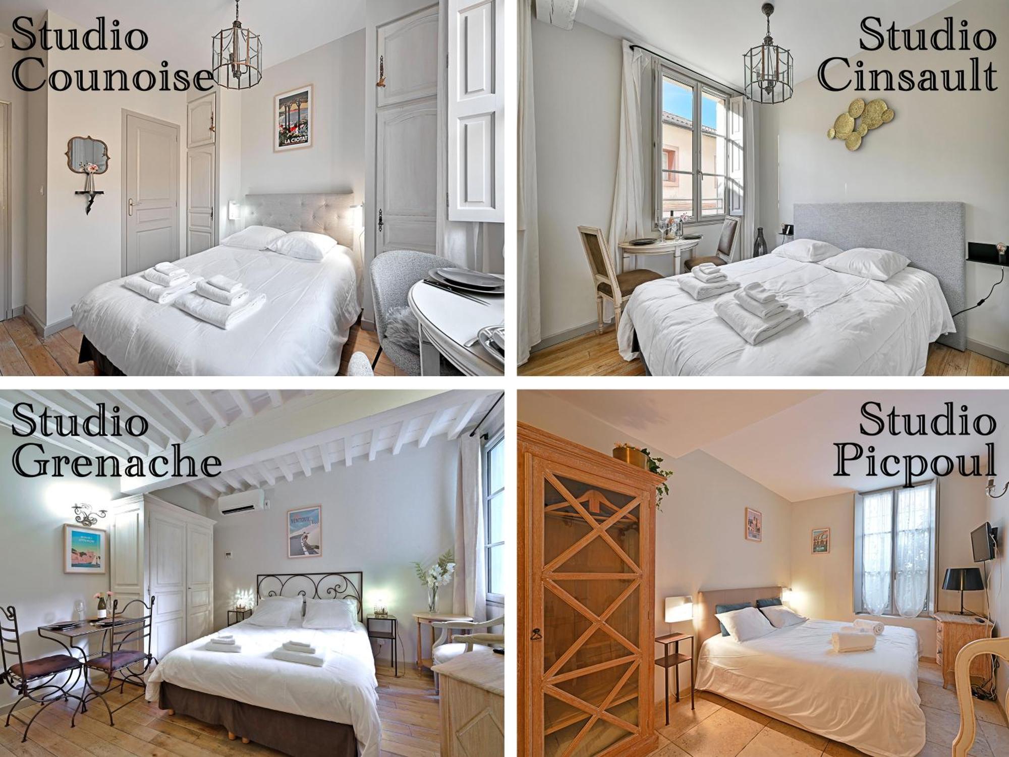 Au Coeur Des Papes, Dans Batisse De Charme Studios & Appartements En Coeur De Ville Авіньйон Екстер'єр фото