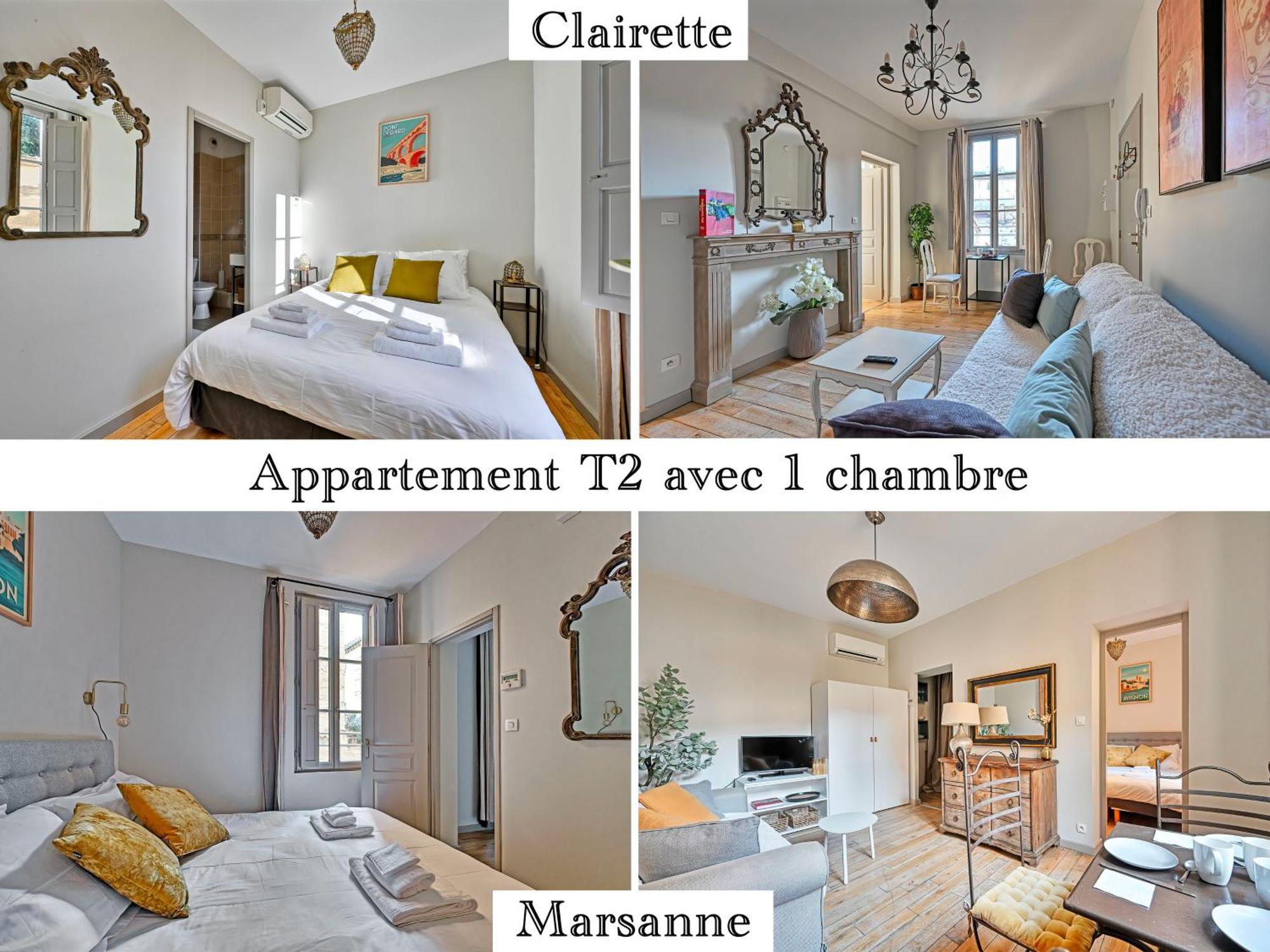 Au Coeur Des Papes, Dans Batisse De Charme Studios & Appartements En Coeur De Ville Авіньйон Екстер'єр фото